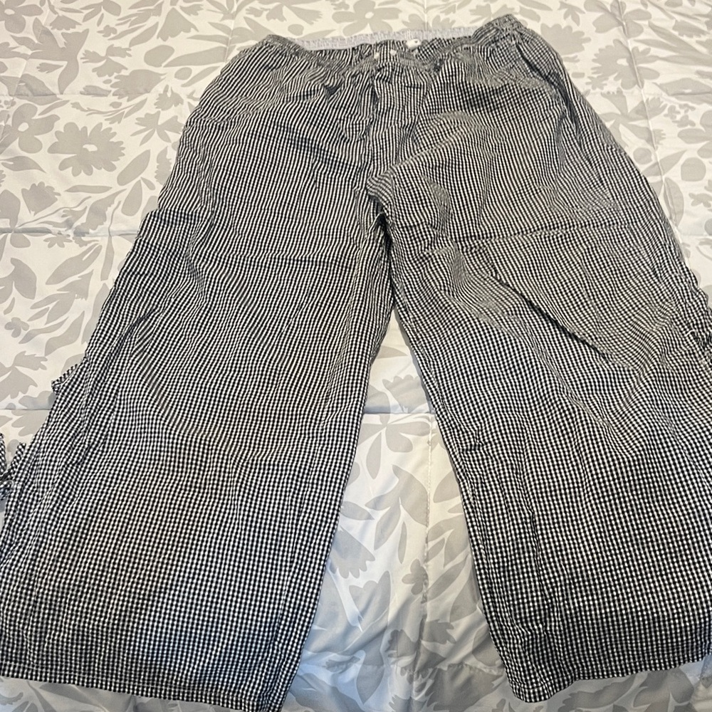 Aerie Stretch High-Waisted Tie Side Pull-On Pant SZ L